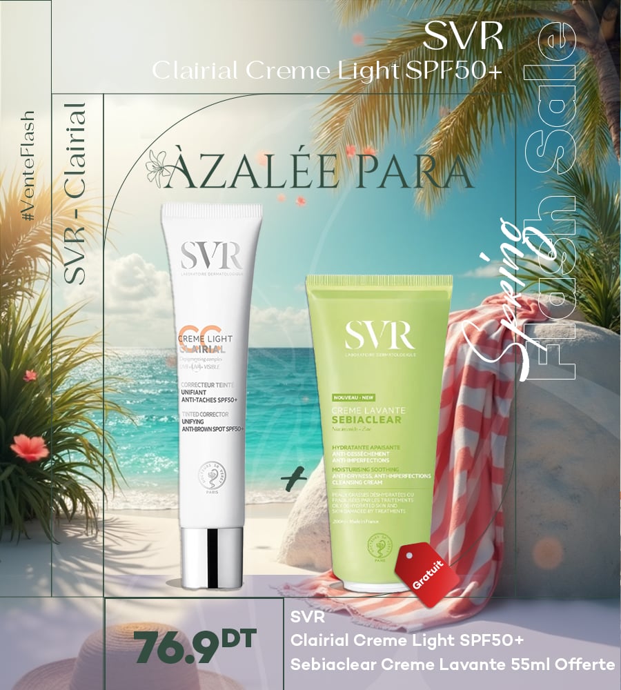 SVR CLAIRIAL CC CREME LIGHT SPF50 40ML
