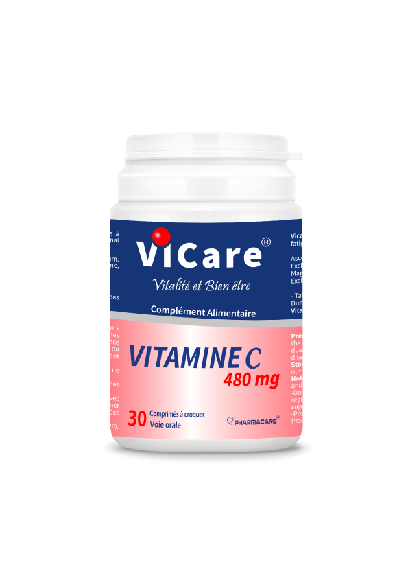 Pharmacare Vicare Vitamine C 30 Comprimés