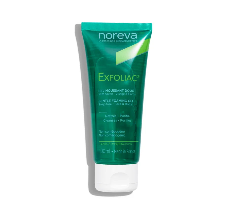 NOREVA EXFOLIAC GEL MOUSSANT DOUX 100ML