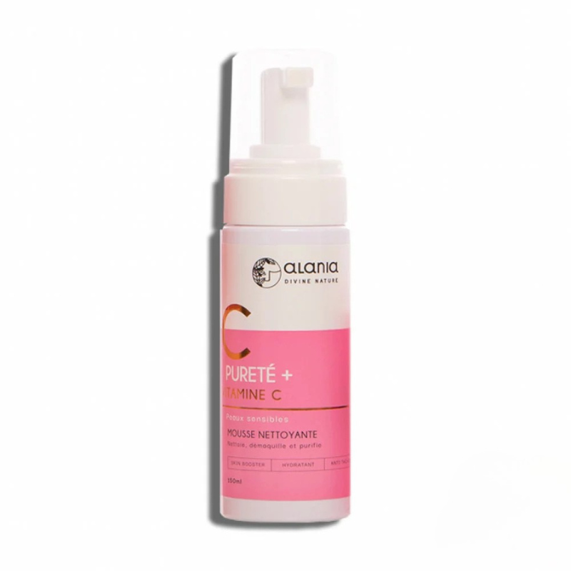 ALANIA PURETE + VITAMINE C MOUSSE NETTOYANTE 150ML