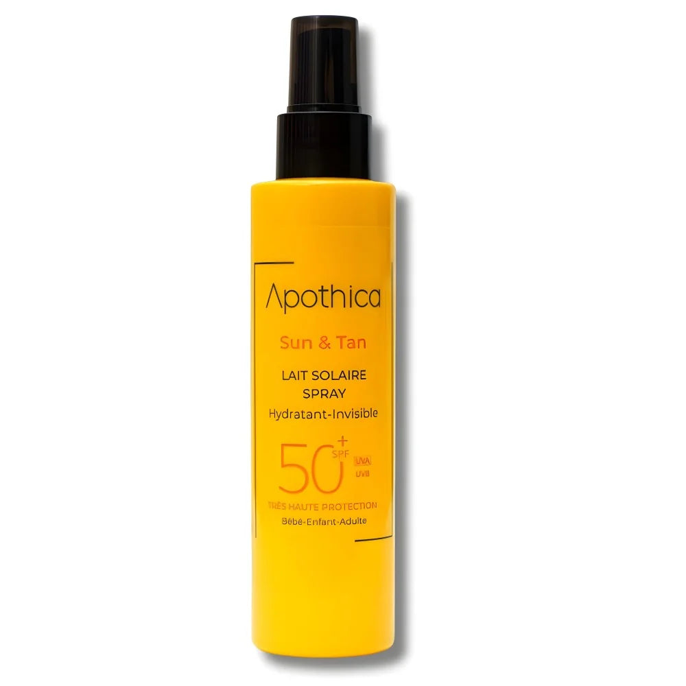 APOTHICA SUN & TAN LAIT SOLAIRE SPF 50+ 150ML