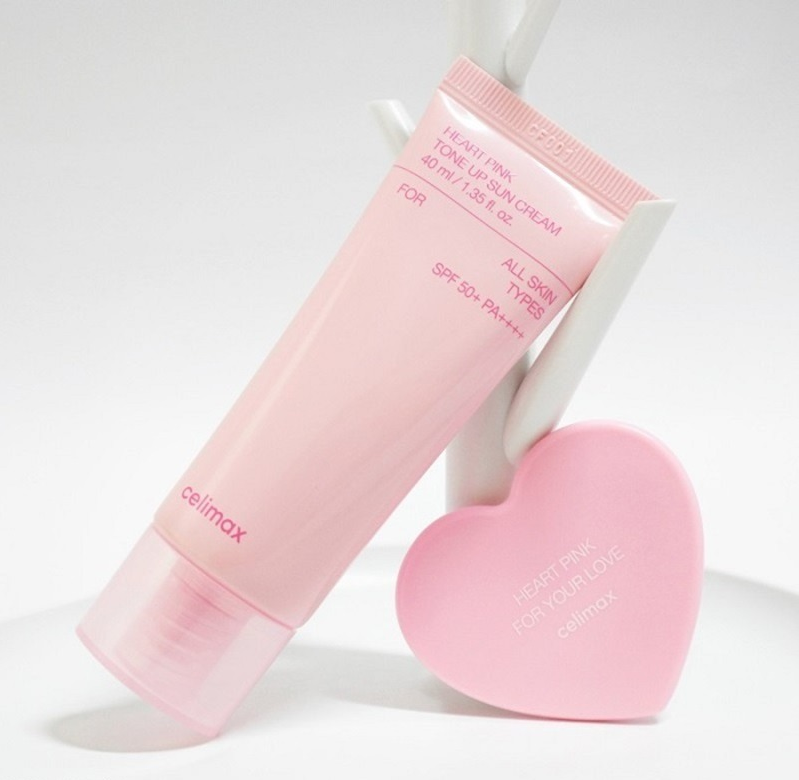 CELIMAX PINK TONE UP SUN CREAM SPF50+ 40ML