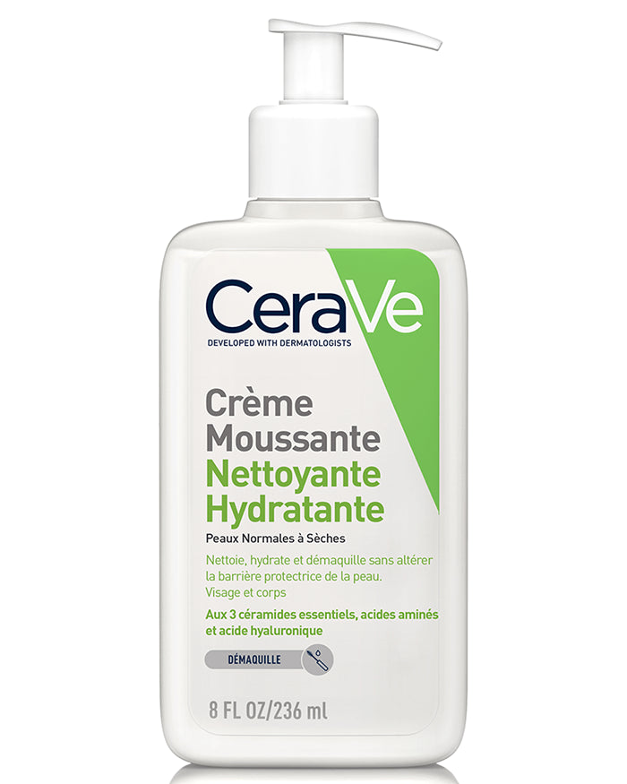 CERAVE CREME MOUSSANTE NETTOYANTE HYDRATANTE 236ML