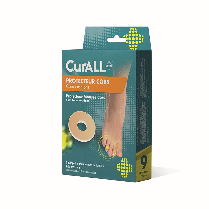 CURALL PROTECTEUR MOUSSE B/9 CURALL