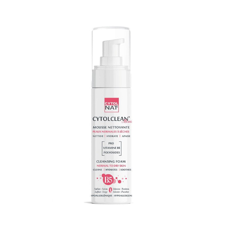 CYTOL CLEAN MOUSSE NETTOYANTE PEAUX NORMALES A SECHES 150ML