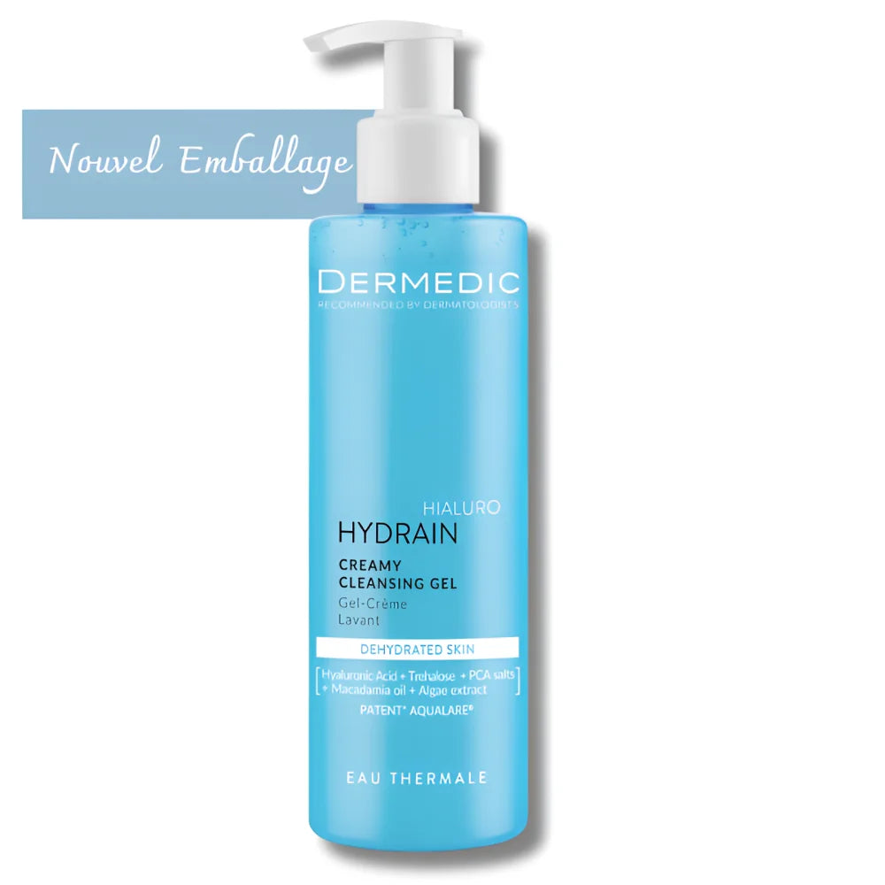 DERMEDIC HYDRAIN GEL CREME NETTOYANT 200ML