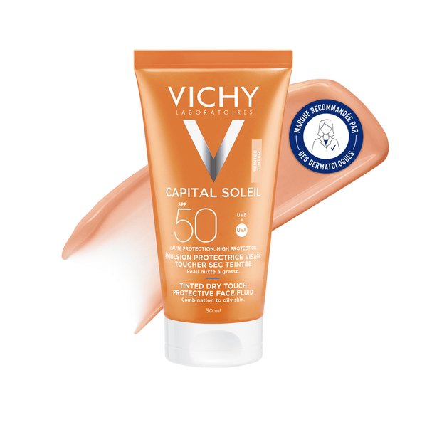 VICHY CAPITAL SOLEIL EMULSION Teintée SPF50+ 50ML