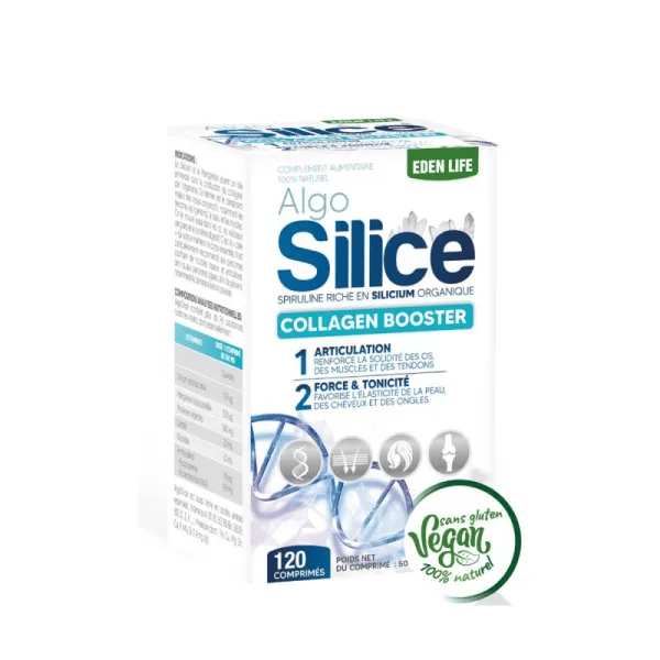 EDEN LIFE ALGO SILICE COLLAGEN BOOSTER 120 COMPRIMES