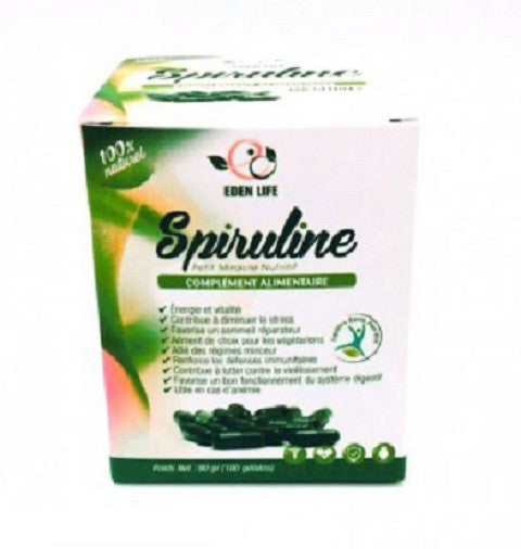 EDEN LIFE SPIRULINE 180 Gélules