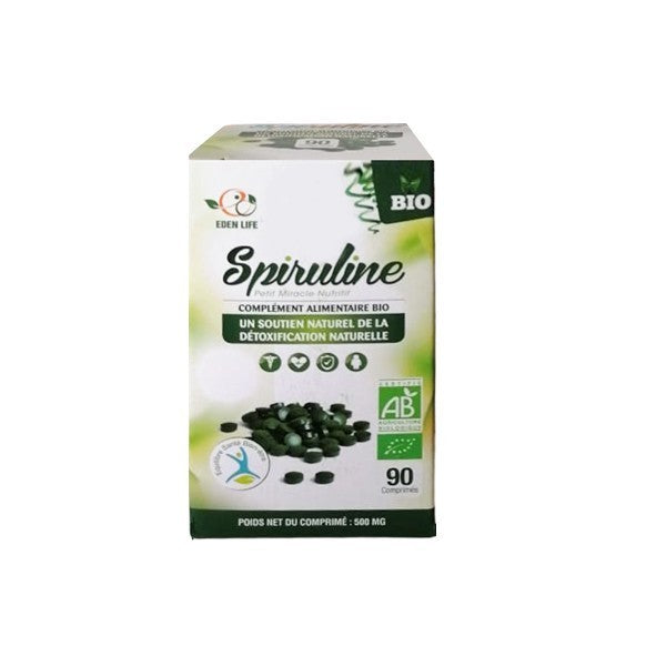 EDEN LIFE SPIRULINE 90 COMPRIMES