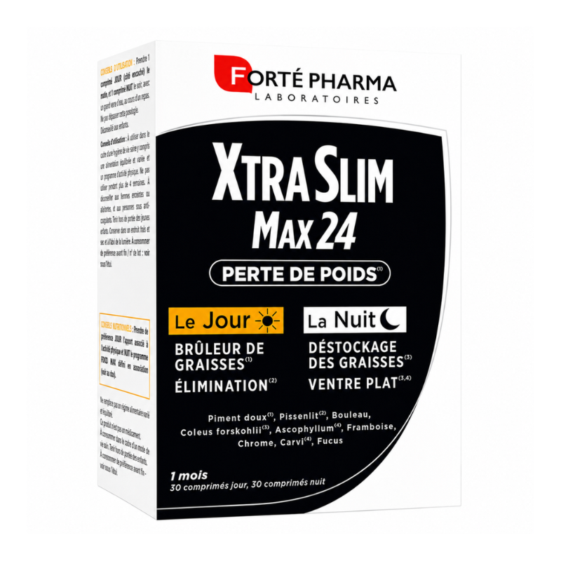 FORTE PHARMA XTRASLIM MAX 24 PERTE DE POIDS 30 COMPRIMES