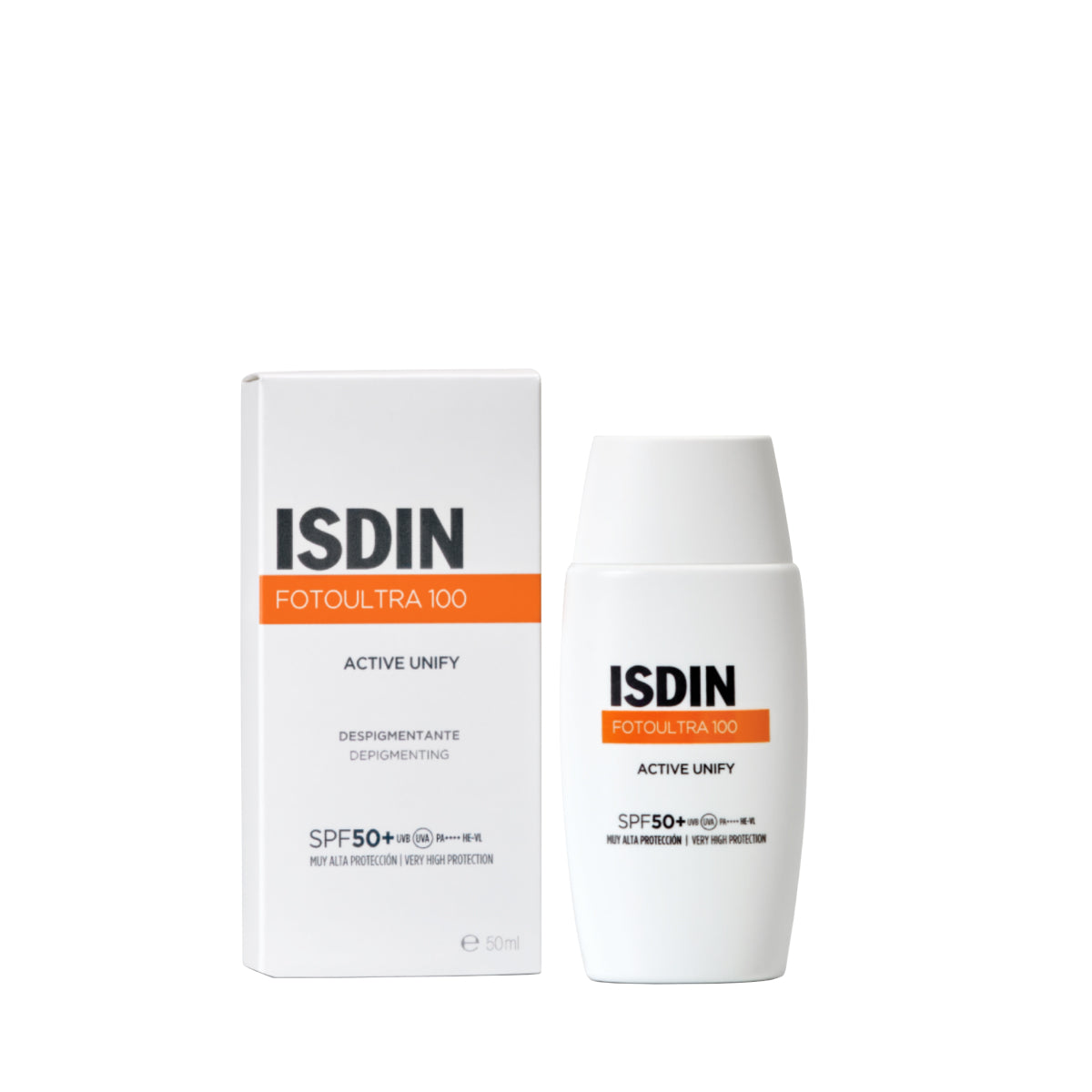 ISDIN ACTIVE UNIFY DEPIGMENTANT INVISIBLE SPF 50+ 50ML