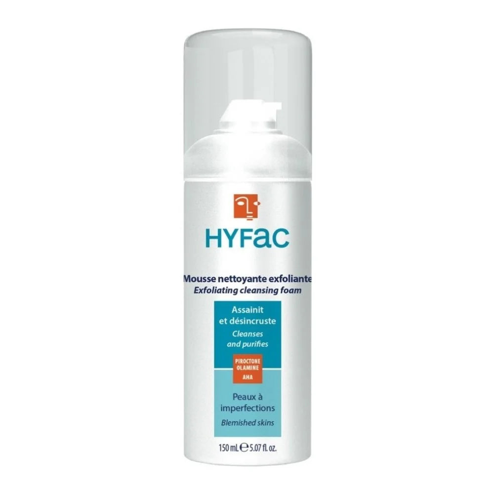 HYFAC MOUSSE NETTOYANTE EXFOLIANTE 150ML