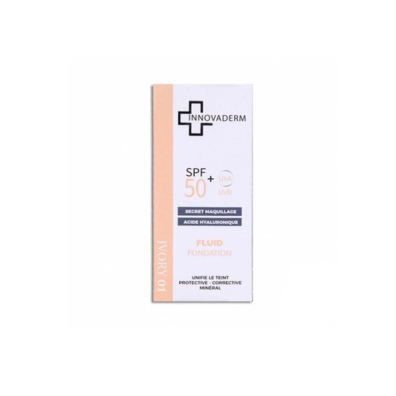 INNOVADERM 50+ FOND DE TEINT (01) IVORY 30ML