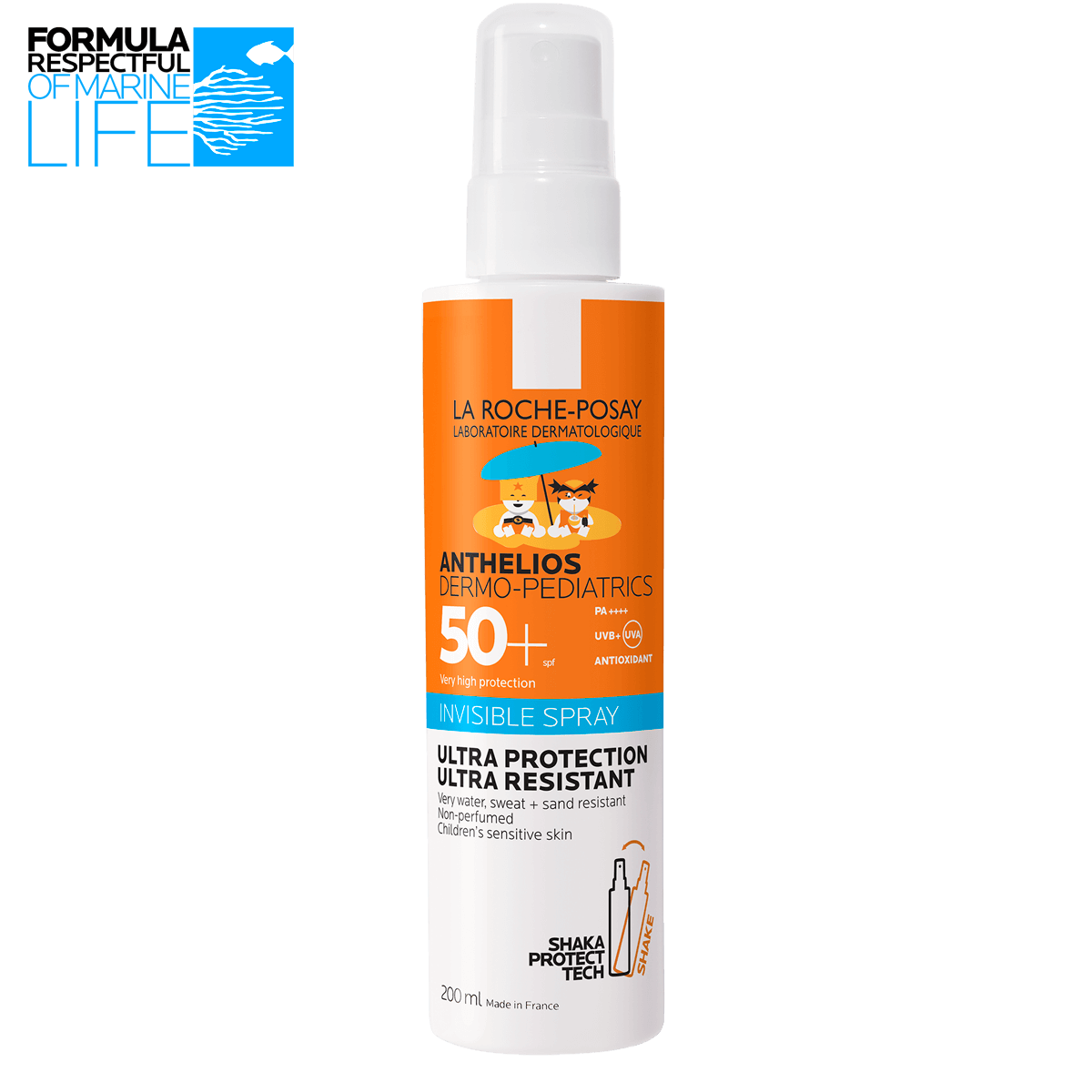 LA ROCHE POSAY ANTHELIOS SPRAY DERMO-PEDIATRICS CREME SOLAIRE ENFANT SPF50+ 200ML
