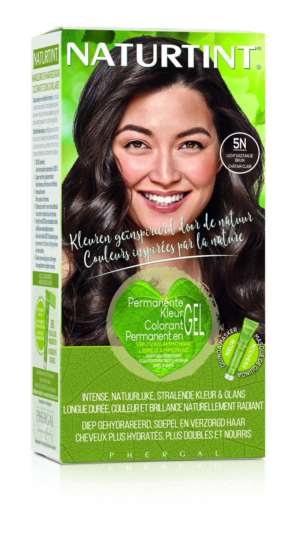 NATURTINT COLORATION PERMANANTE 5N CHATAIN CLAIR 170 ML