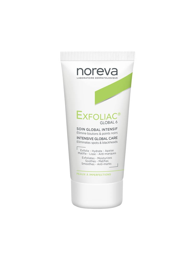 NOREVA EXFOLIAC GLOBAL 6 SOIN ANTI IMPERFECTION 30ML
