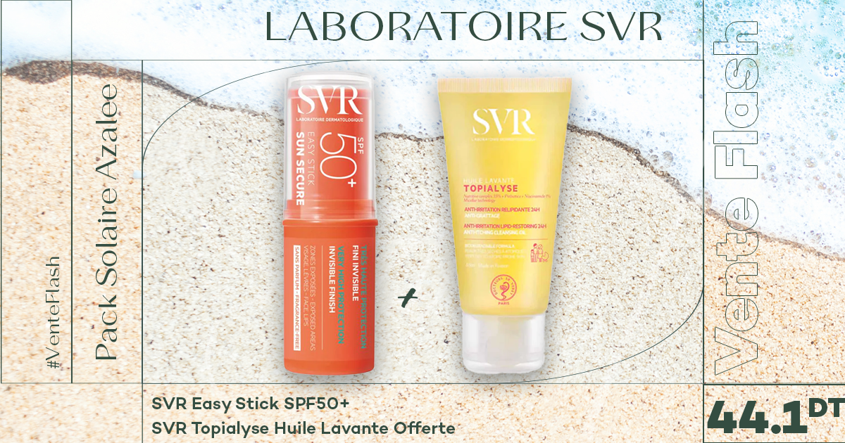 SVR SUN SECURE EASY STICK SPF50+ SVR TOPIALYSE 50 ML