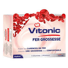 VITAL VITONIC FER GROSSESSE 30 GELULES