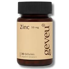Geveu Zinc 50mg 30 gelules