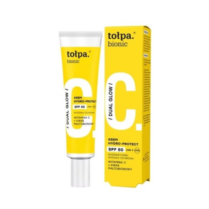 TOLPA BIONIC DUAL GLOW CREME HYDRO PROTECT SPF 50 40ML