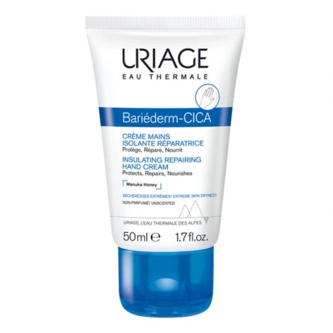 Uriage - Bariéderm - Crème Mains Isolante Réparatrice, 50ml