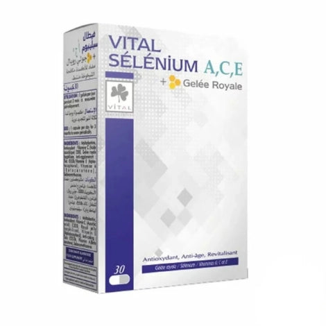 VITAL SELENIUM A,C,E Gélules BT30