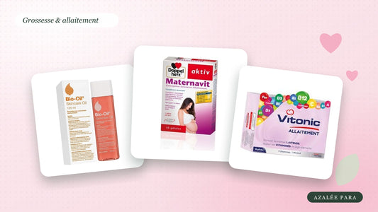 Bio-Oil, Maternavit et Vitonic allaitement : soins et compléments pour la grossesse et l'allaitement