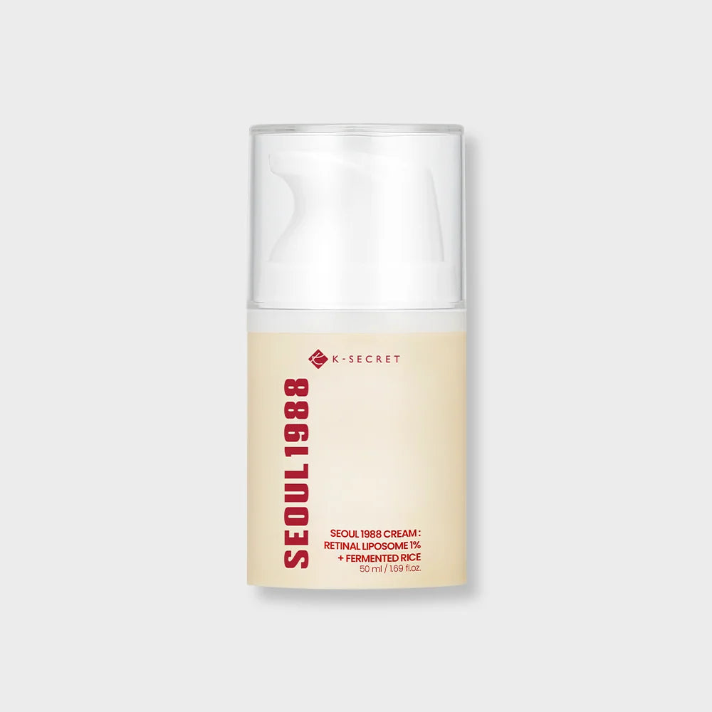 K-SECRET SEOUL 1988 Cream : Retinal Liposome 1% + Fermented Rice