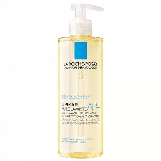 LA ROCHE POSAY LIPIKAR AP+ HUILE LAVANTE PEAUX TENDANCE ECZEMA ATOPIQUE 400ML