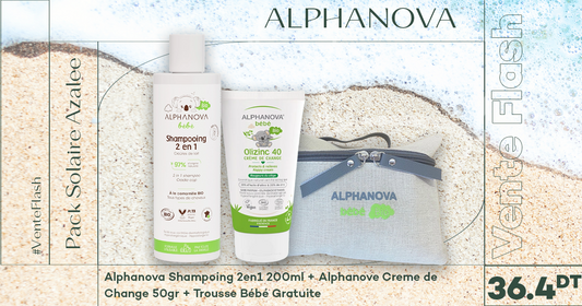 Pack Bébé Alphanova – Spécial douceur pour la peau de bébé !