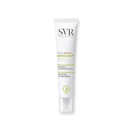 SVR SEBIACLEAR CREME SOLAIRE MATIFIANTE SPF50 40ML