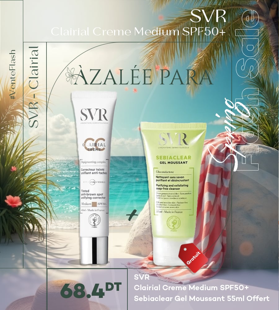 SVR CLAIRIAL CC CREME MEDIUM SPF50+ 40ML