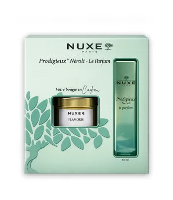 NUXE COFFRET PARFUM PRODIGIEUX NEROLI 50ML + BOUGIE CADEAU