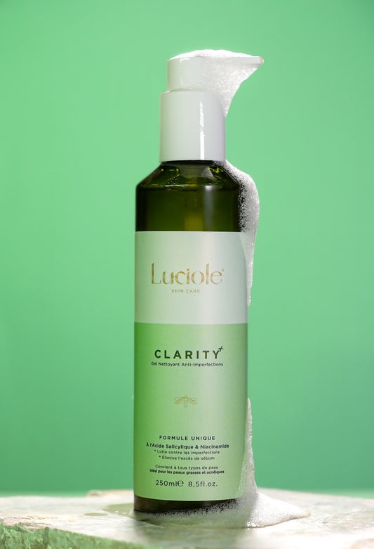 LUCIOLE CLARITY+ GEL NETTOYANT ANTI IMPERFECTION 250ML