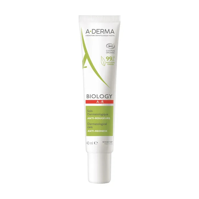 A-DERMA BIOLOGY A-R SOIN ANTI ROUGEURS PEAUX A TENDANCE COUPEROSIQUE 40ML