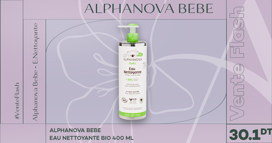 ALPHANOVA EAU NETTOYANTE BIO 400ML