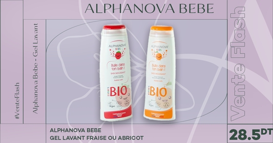 ALPHANOVA KIDS GEL Lavant FRAISE/ Abricot