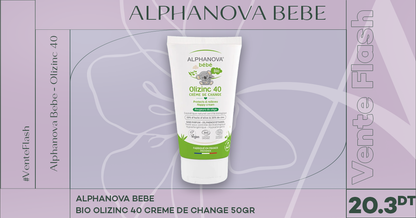 ALPHANOVA BEBE BIO  CREME DE CHANGE 50Gr