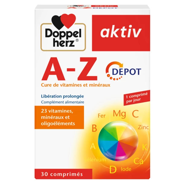 AKTIV A-Z ACTION DURABLE 30 COMPRIMES