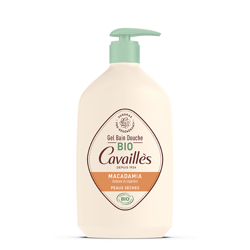 ROGE CAVAILLES GEL BAIN DOUCHE BIO MACADAMIA PEAUX SECHES 400ML