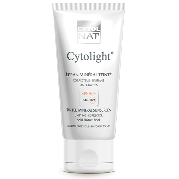 CYTOLNAT CYTOLIGHT ECRAN MINERAL TEINTEE ANTI TACHES SPF50+ 50ML