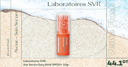 SVR SUN SECURE EASY STICK SPF50+ 10G