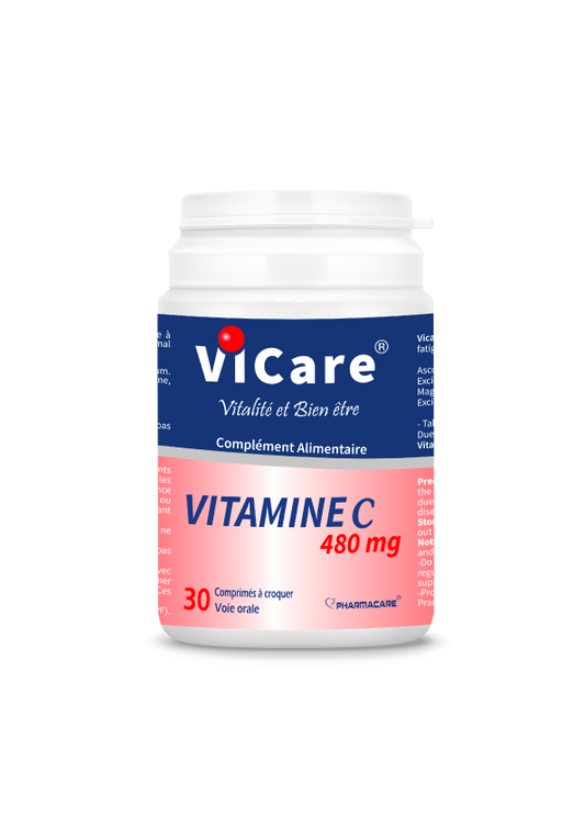 Pharmacare Vicare Vitamine C 30 Comprimés