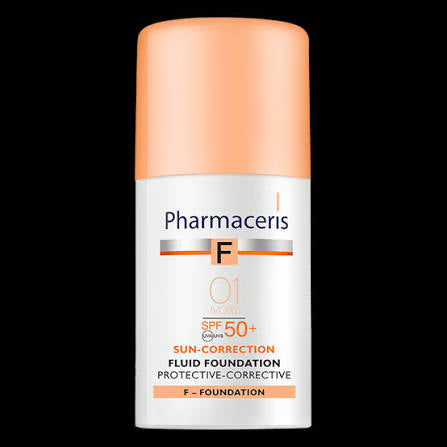 PHARMACERIS F FOND DE TEINT SPF 50+ (IVORY 1) 30ML