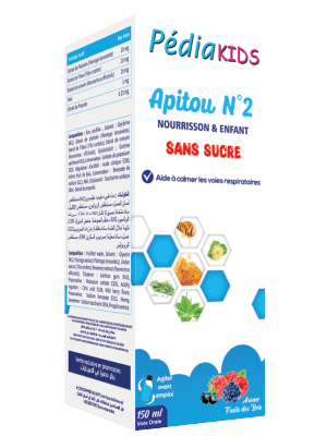 Pediakids Apitou 2 Toux Seche 150ml