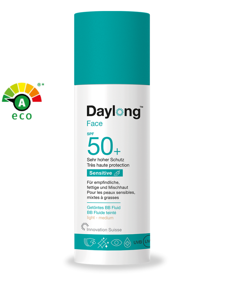 DAYLONG SENSITIVE SPF50+ BB FLUIDE TEINTÉ 50ML