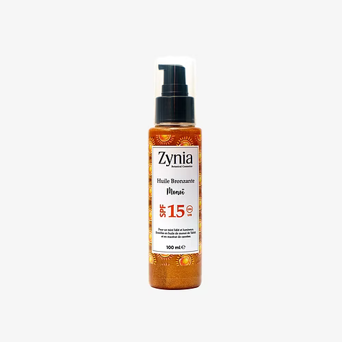ZYNIA Huile Bronzante Monoi SPF 15 100ML