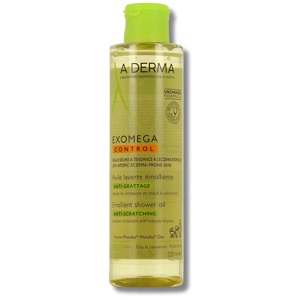 A-DERMA EXOMEGA CONTROL HUILE LAVANTE EMOLLIENTE 200ML