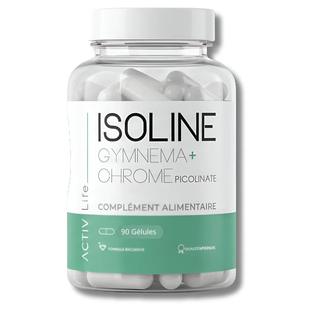 ACTIV LIFE ISOLINE GYMNEMA+CHROME PICOLINATE 90 GELULES